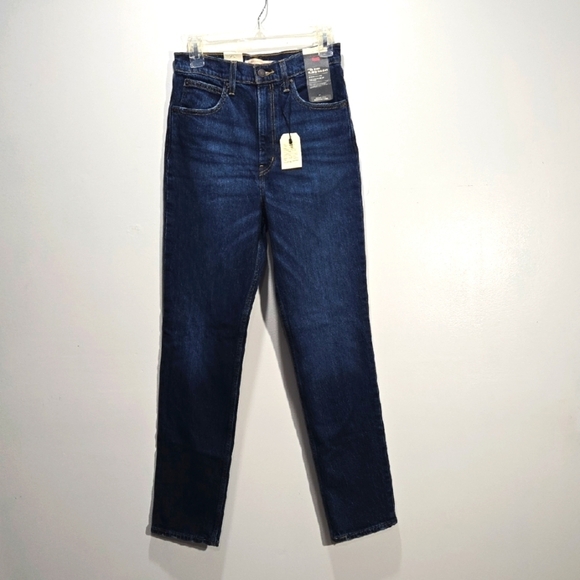 NEW Levi's 70s High Slim Straight Jeans 27W - Picture 3 of 13